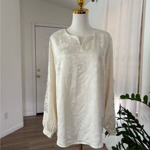 Elegant Cream Blouse